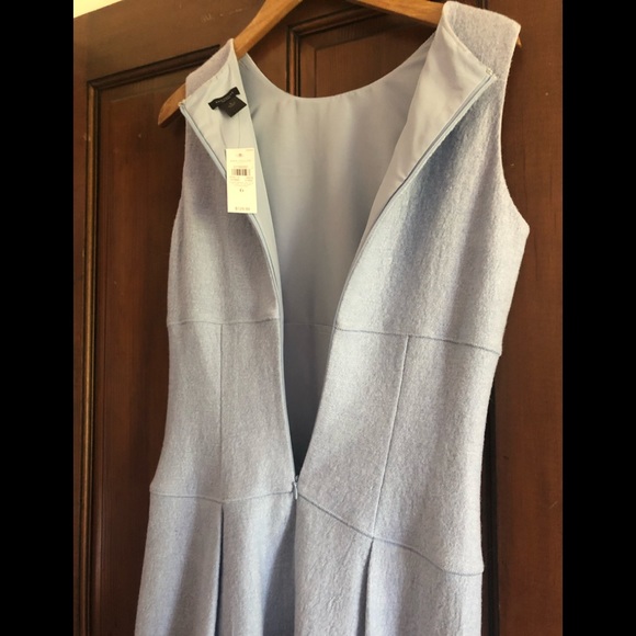 Felted wool Ann Taylor Factory sleeveless dress - Picture 4 of 9